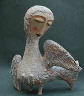 GlücksTon. Keramikskulptur von Elya Yalonetski